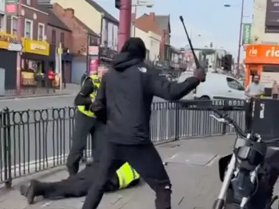 Man Hits Police Officer with Baton During Soho Road Scuffle in Handsworth