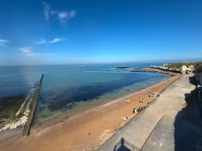 Margate: £43 Train from Birmingham with Stunning Sunsets and Shell Grotto