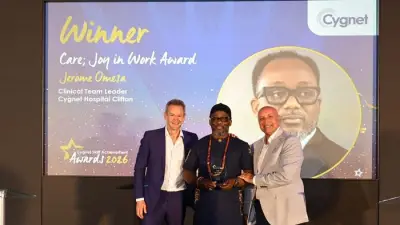 Nottingham mental health nurse wins top award for bringing joy to workplace