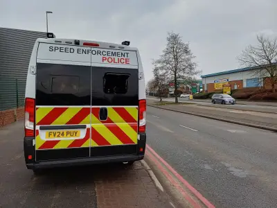 Speed Camera Vans Target Birmingham's New 30mph Roads, Hundreds Caught