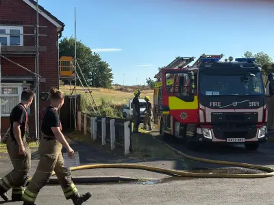 West Bromwich Parkland Blaze: 40 Firefighters Tackle Fire Bigger Than 20 Football Pitches