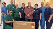 Grateful Patient Fundraises for Smart TVs and Mirrors on Cancer Ward