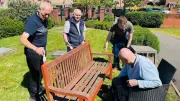 Husband Honored for Volunteer Work at Peterborough Care Home