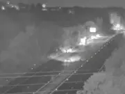 M42 crash leaves woman with potentially serious injuries in four-vehicle collision