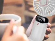 Powerful Jsdoin Hand Held Fan Now £16 on Amazon for UK Heatwave
