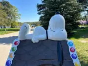 Snoopy Doghouse Sculpture Trail Coming to Birmingham Summer 2026